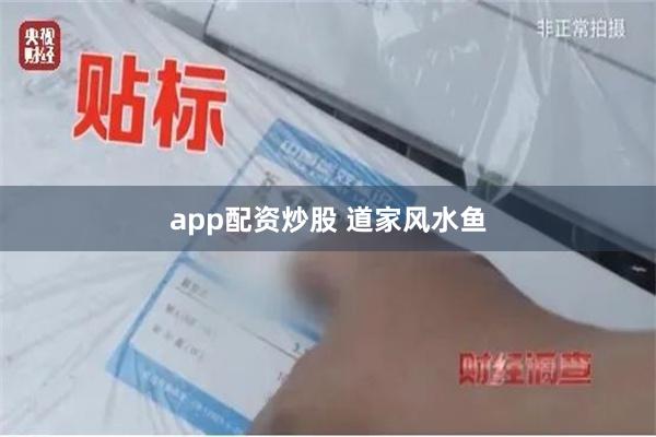 app配资炒股 道家风水鱼